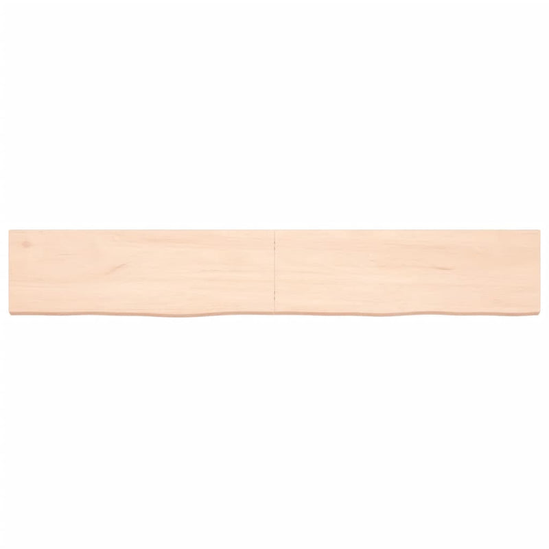 Load image into Gallery viewer, Vidaxl wastafelblad 180x30x(2-4) cm onbehandeld massief hout
