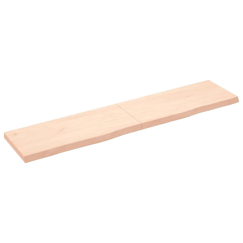 Load image into Gallery viewer, Vidaxl wastafelblad 180x40x(2-6) cm onbehandeld massief hout
