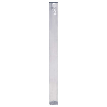 Vidaxl waterzuil vierkant 40 cm roestvrij staal