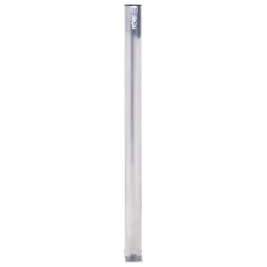 Vidaxl waterzuil rond 80 cm roestvrij staal