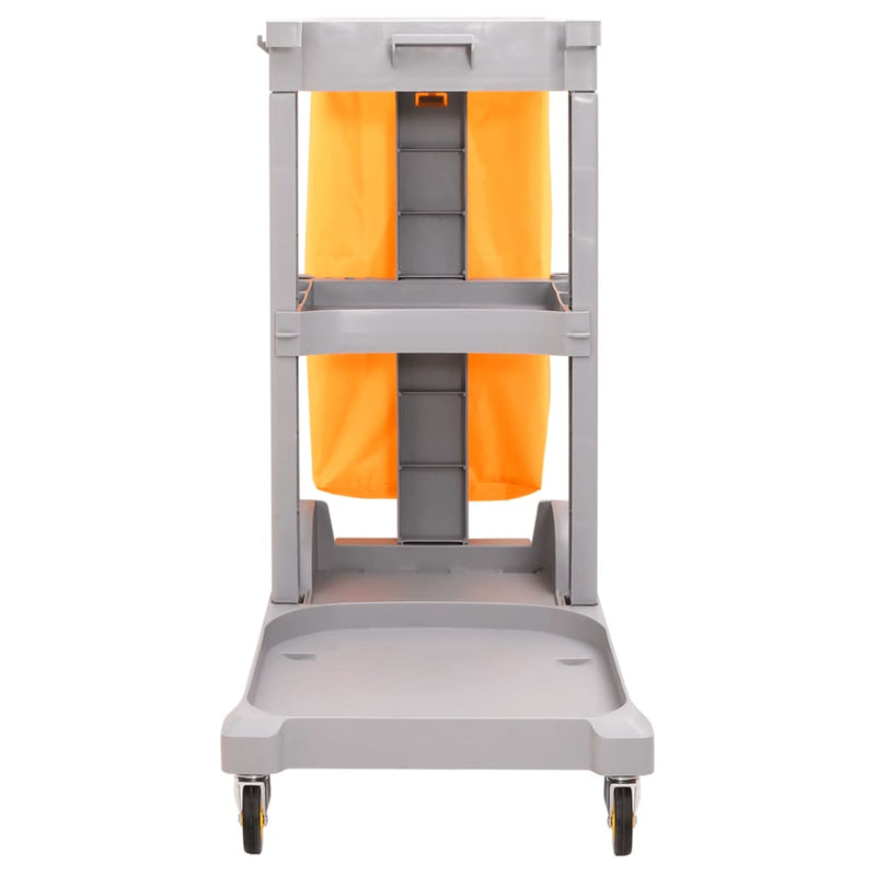 Load image into Gallery viewer, VidaXL Schoonmaakwagen 3-laags met afneembare zak PP oxford stof
