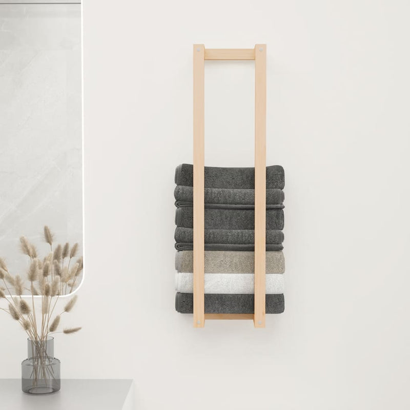 Load image into Gallery viewer, Vidaxl handdoekenrek 23x18x90 cm massief grenenhout
