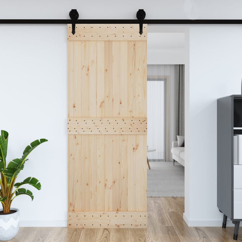 Load image into Gallery viewer, Vidaxl deur narvik 90x210 cm massief grenenhout
