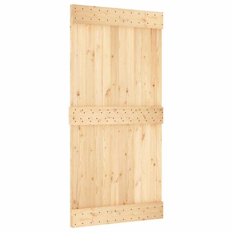 Load image into Gallery viewer, Vidaxl deur narvik 100x210 cm massief grenenhout
