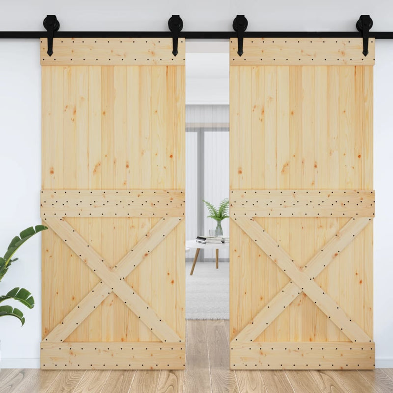 ギャラリービューアに画像をロードする, Vidaxl deur narvik 100x210 cm massief grenenhout
