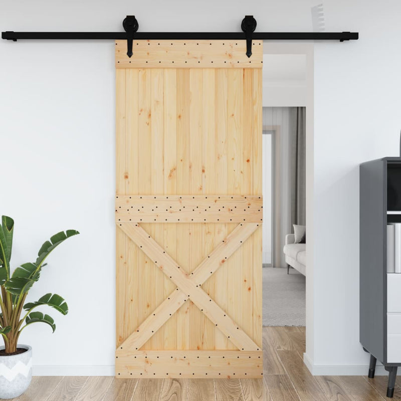 ギャラリービューアに画像をロードする, Vidaxl deur narvik 100x210 cm massief grenenhout
