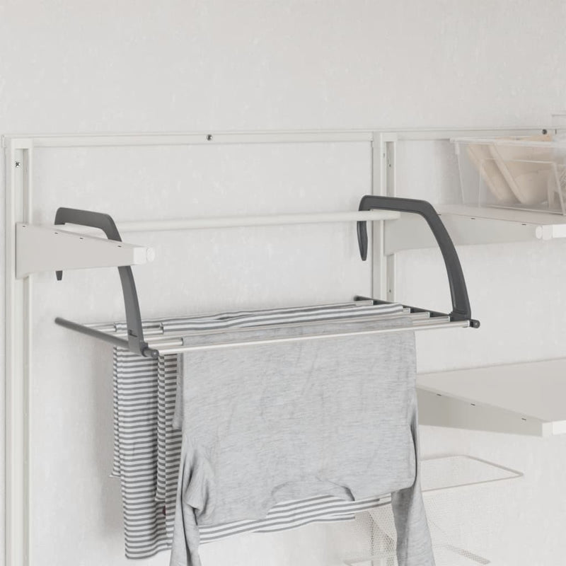 Load image into Gallery viewer, VidaXL Droogrekken 2 st 53x33x18 cm aluminium
