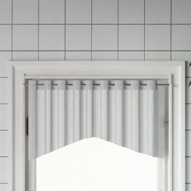 Load image into Gallery viewer, Vidaxl gordijnrails 2 st 90-135 cm aluminium wit en zilverkleurig
