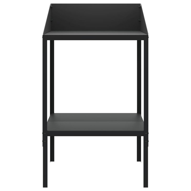 Load image into Gallery viewer, Vidaxl plantenstandaard 56,5x54,5x100 cm verzinkt staal antracietkleur
