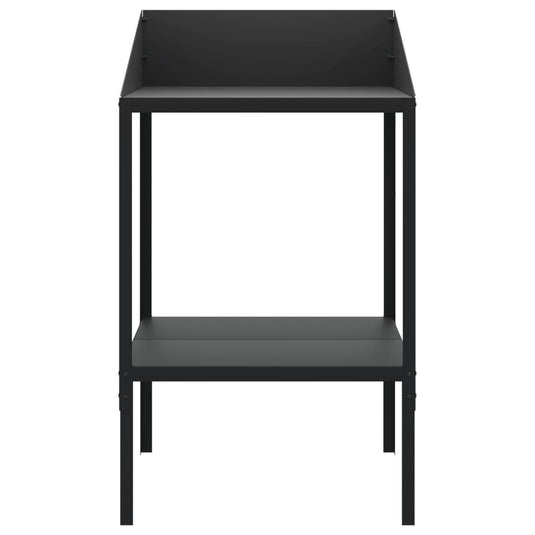 Vidaxl plantenstandaard 56,5x54,5x100 cm verzinkt staal antracietkleur