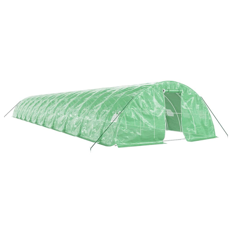 Load image into Gallery viewer, VidaXL Tuinkas met stalen frame 110 m² 22x5x2,3 m groen
