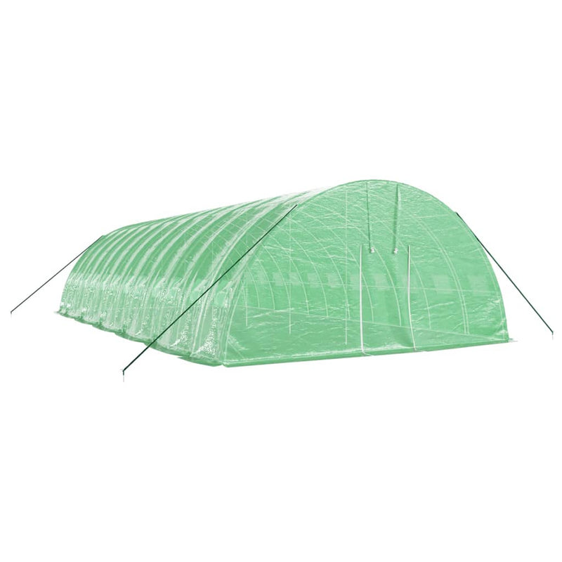 Load image into Gallery viewer, VidaXL Tuinkas met stalen frame 72 m² 12x6x2,85 m groen
