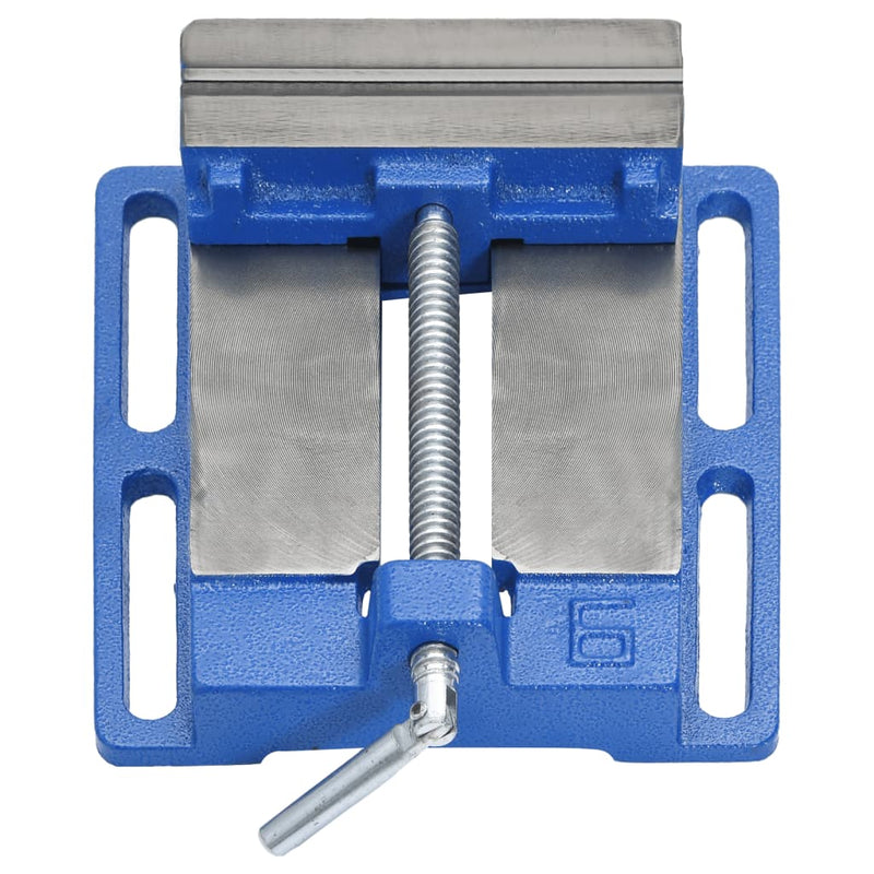 Load image into Gallery viewer, Vidaxl bankschroef voor kolomboormachine 150 mm gietijzer blauw
