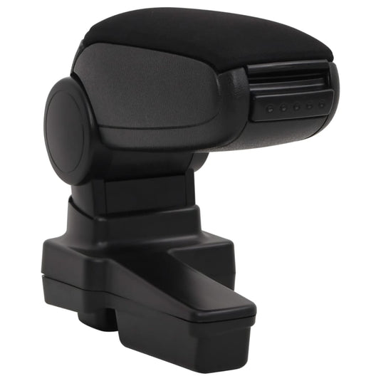 Vidaxl autoarmsteun voor vw golf mk4 (1999-2004) 14,5x32x(27-46) cm abs zwart