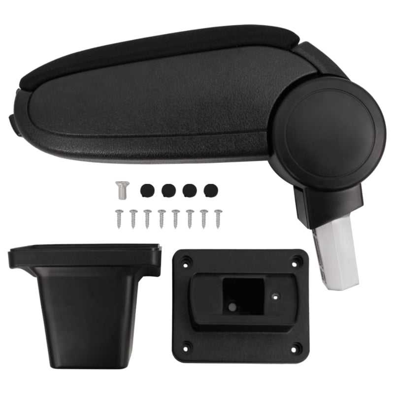 Load image into Gallery viewer, Vidaxl armsteun 14x33x(32-48,5) cm abs zwart
