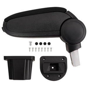 Vidaxl armsteun 12x31x(29,5-47) cm abs zwart