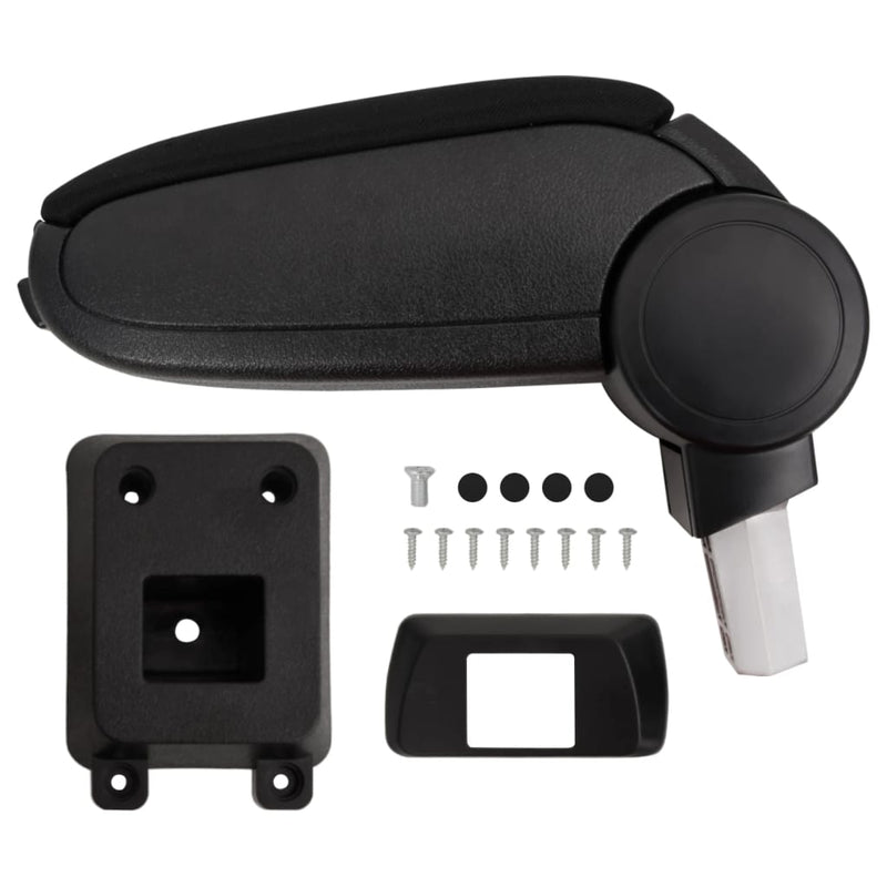 Load image into Gallery viewer, Vidaxl armsteun 12x33x(24-42) cm abs zwart
