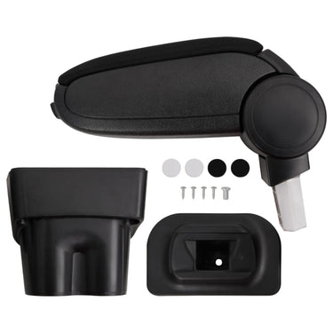 Vidaxl armsteun 17x32x(35,5-52) cm abs zwart