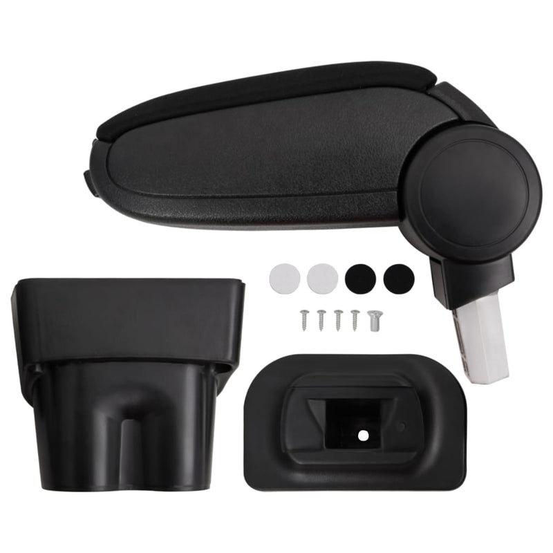 Load image into Gallery viewer, Vidaxl armsteun 17x32x(35,5-52) cm abs zwart
