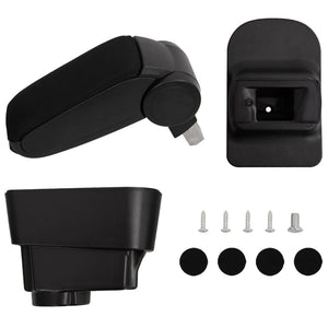Vidaxl armsteun 11x35x(32-49) cm abs zwart