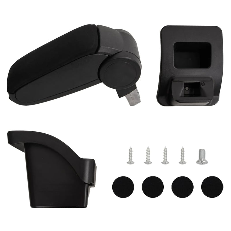 Load image into Gallery viewer, Vidaxl armsteun 16x30x(40-50) cm abs zwart
