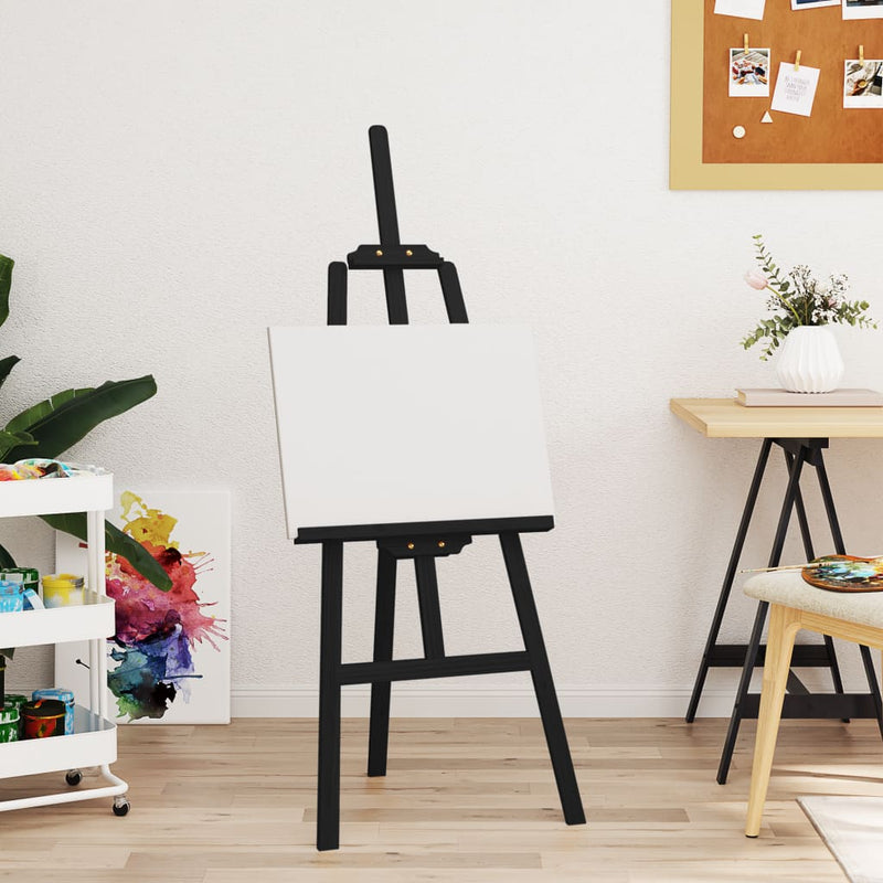 Load image into Gallery viewer, Vidaxl schildersezel 53,5x95x127 cm massief grenenhout zwart
