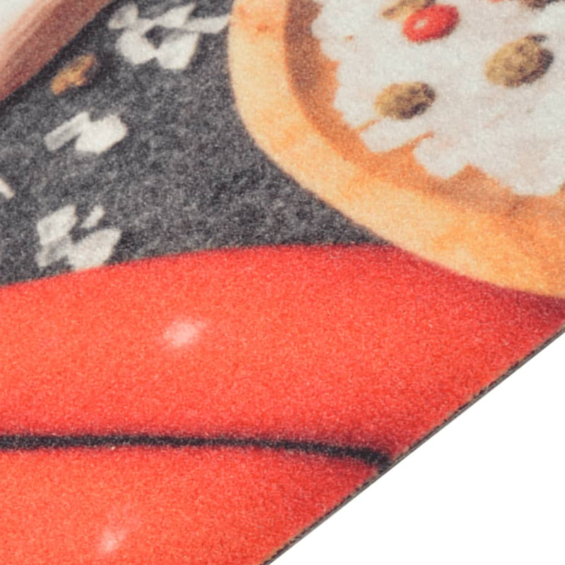 ギャラリービューアに画像をロードする, Vidaxl keukenmat wasbaar groenteprint 60x300 cm fluweel
