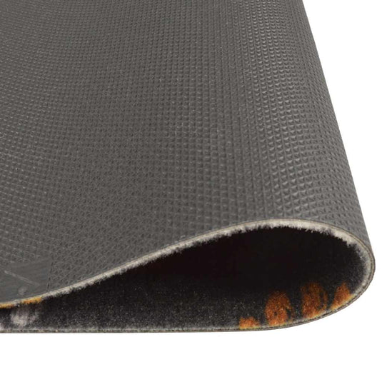 Vidaxl keukenmat wasbaar potenprint 60x180 cm fluweel