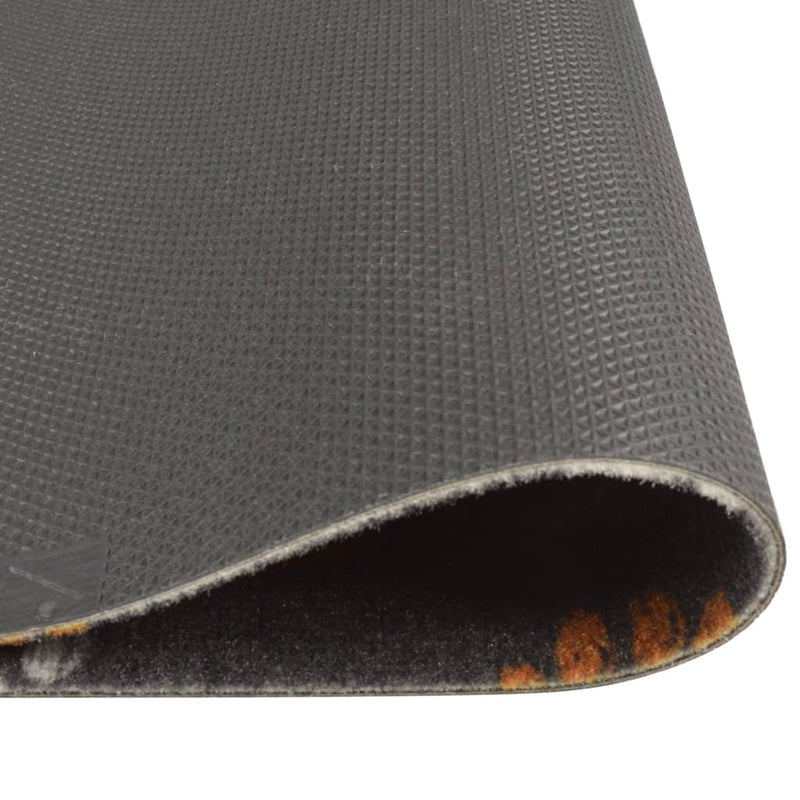 Load image into Gallery viewer, Vidaxl keukenmat wasbaar potenprint 60x300 cm fluweel
