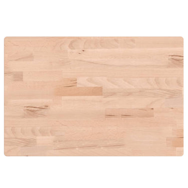 Vidaxl wastafelblad 60x40x1,5 cm massief beukenhout