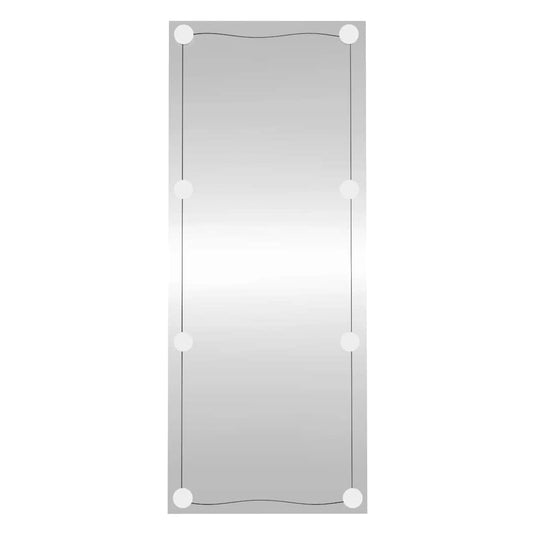 Vidaxl wandspiegel met led's rechthoekig 40x100 cm glas