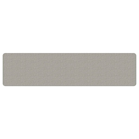 Vidaxl tapijtloper 50x200 cm sisal-look platina