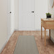 Vidaxl tapijtloper 50x300 cm sisal-look platina