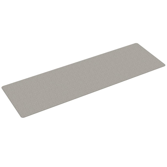 Vidaxl tapijtloper 80x250 cm sisal-look platina