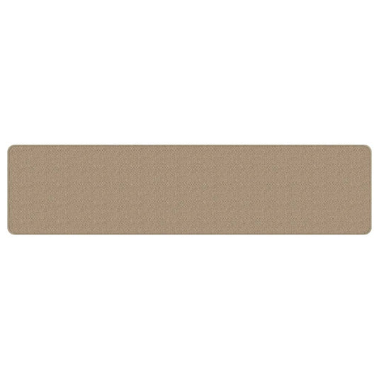 Vidaxl tapijtloper 50x200 cm sisal-look zandkleurig
