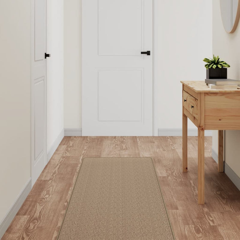 Load image into Gallery viewer, Vidaxl tapijtloper 50x200 cm sisal-look zandkleurig
