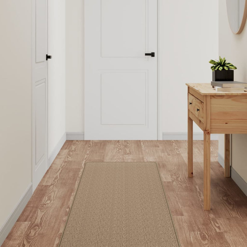 Afbeelding laden in galerijviewer, Vidaxl tapijtloper 50x300 cm sisal-look zandkleurig
