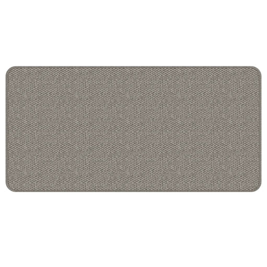 Vidaxl tapijtloper 50x100 cm sisal-look zilverkleurig