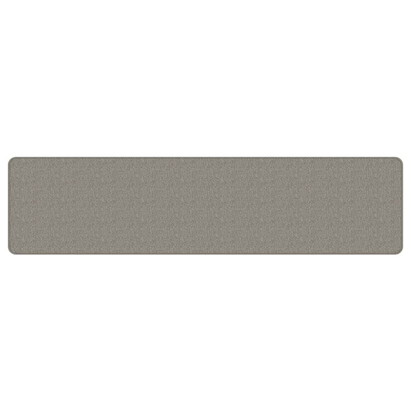 Load image into Gallery viewer, Vidaxl tapijtloper 50x200 cm sisal-look zilverkleurig
