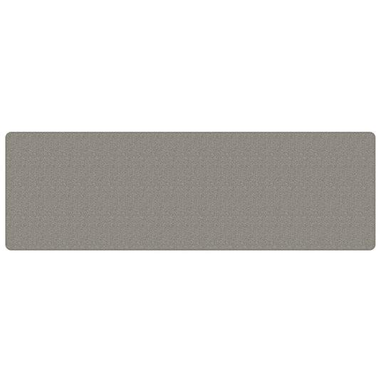 Vidaxl tapijtloper 80x250 cm sisal-look zilverkleurig