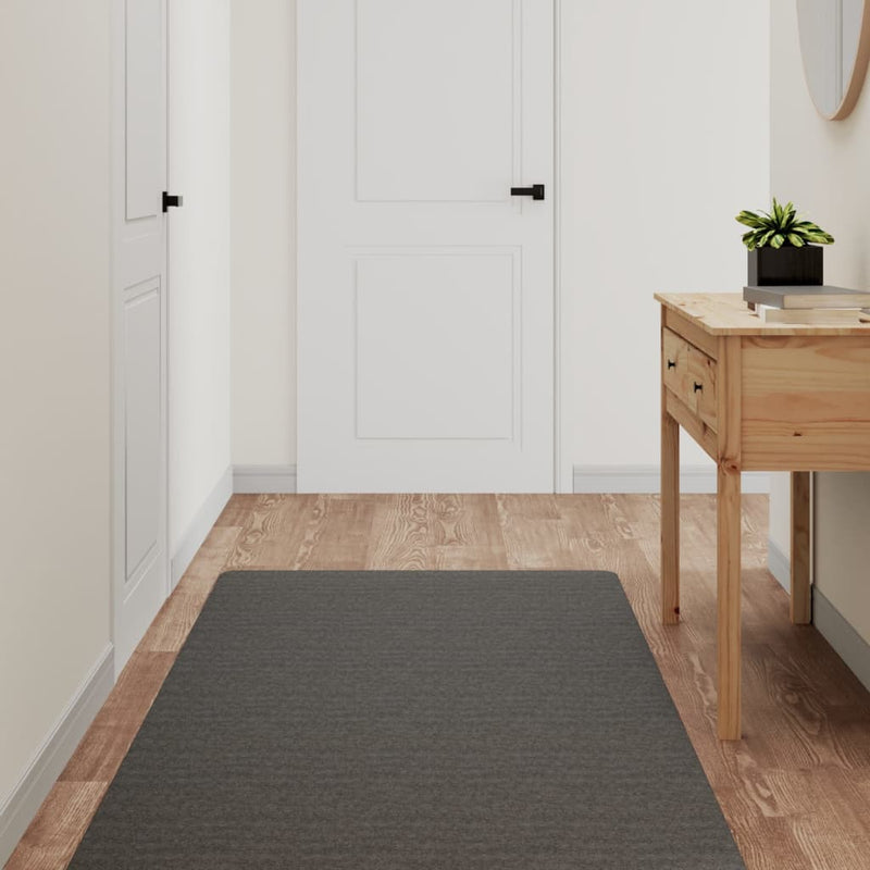 Load image into Gallery viewer, Vidaxl tapijtloper 80x180 cm antracietkleurig
