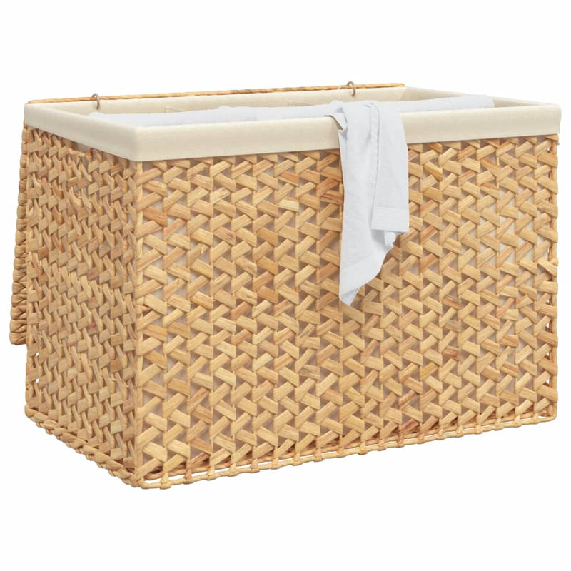 Load image into Gallery viewer, Vidaxl wasmand met 3 vakken 75x42,5x52 cm waterhyacint
