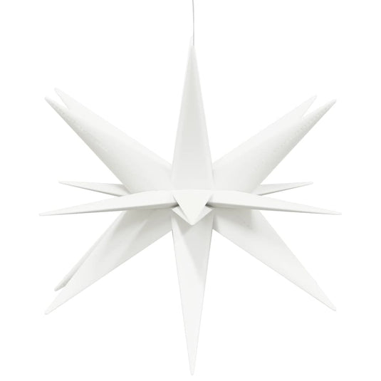 Vidaxl kerstlampen met led's 3 st inklapbaar 57 cm wit