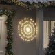 Vidaxl kerstverlichting vuurwerk 8 st 140 warmwitte led's 17 cm