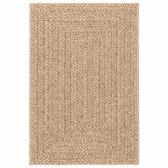 Vidaxl vloerkleed zizur binnen en buiten 140x200 cm jute look
