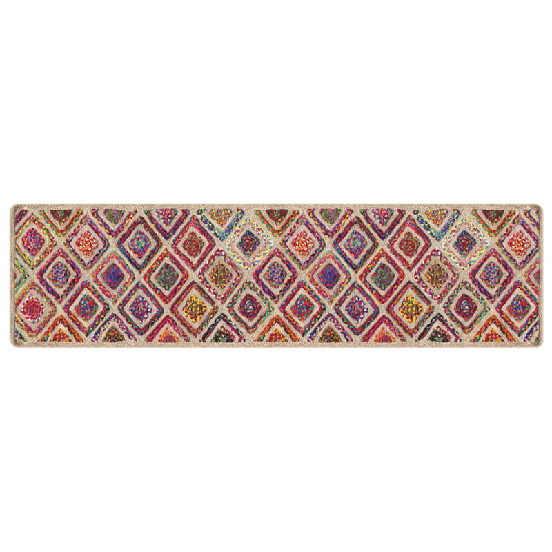 Load image into Gallery viewer, Vidaxl vloerkleed wasbaar anti-slip 80x300 cm meerkleurig
