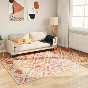 Vidaxl vloerkleed wasbaar anti-slip 160x230 cm meerkleurig