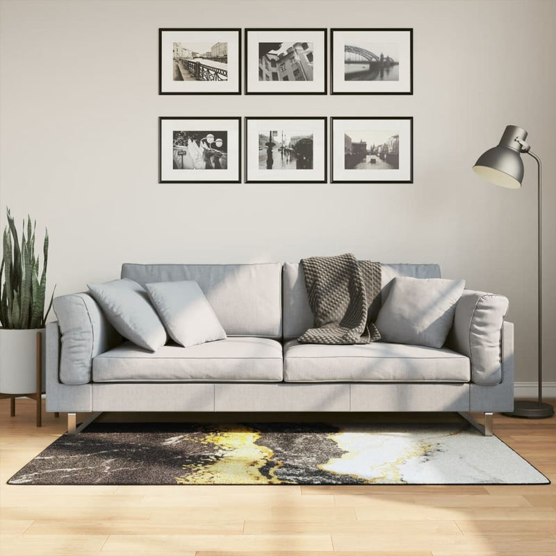Load image into Gallery viewer, Vidaxl vloerkleed wasbaar anti-slip 80x150 cm meerkleurig
