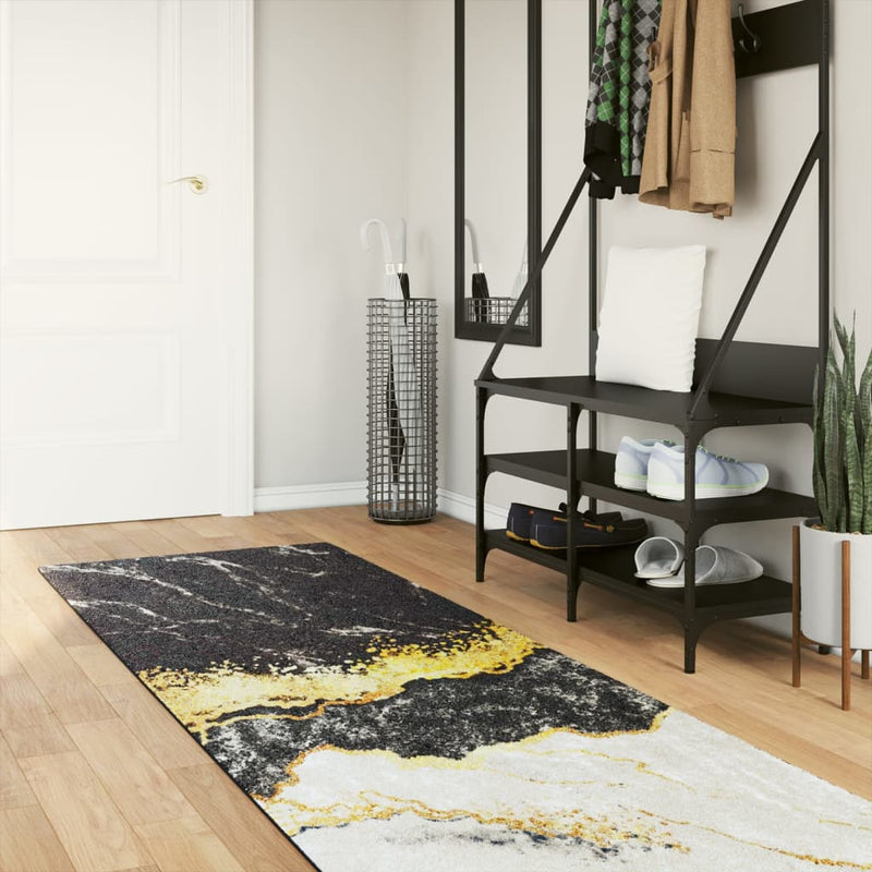 Afbeelding laden in galerijviewer, Vidaxl vloerkleed wasbaar anti-slip 80x300 cm meerkleurig
