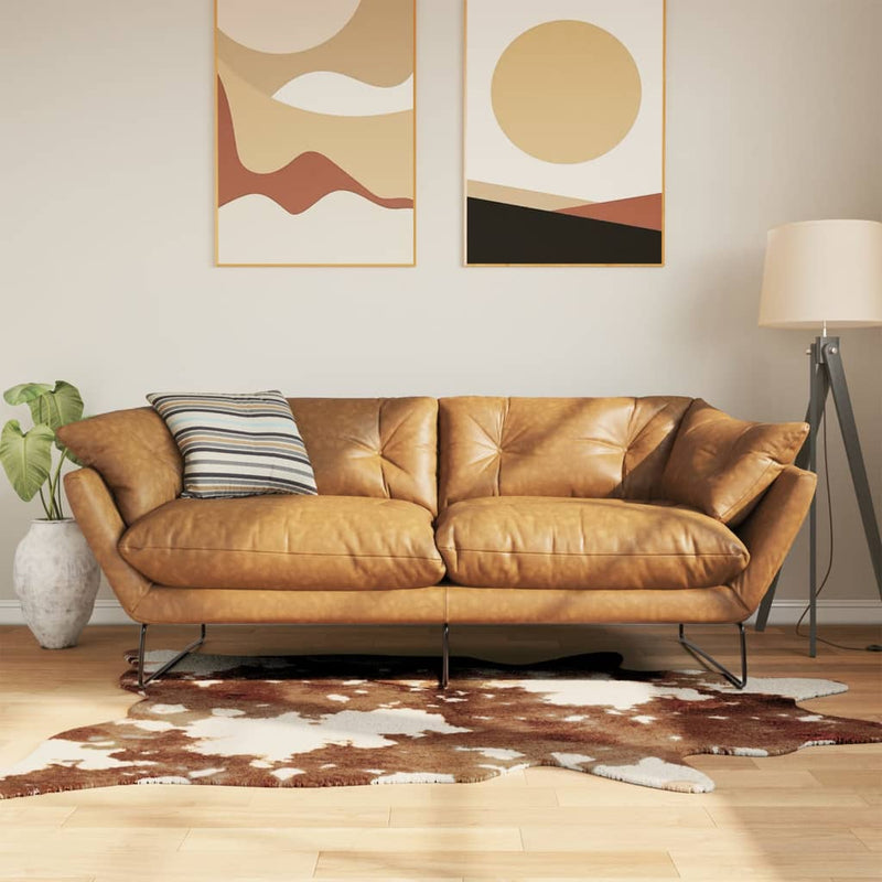 Load image into Gallery viewer, VidaXL Vloerkleed koeienpatroon wasbaar anti-slip 120x170 cm zwart wit
